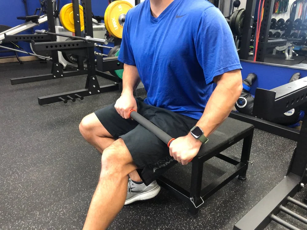 Rolling the quads with the Tiger Tail