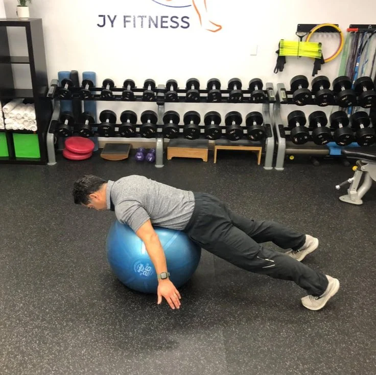 Cobra-on-stability-ball