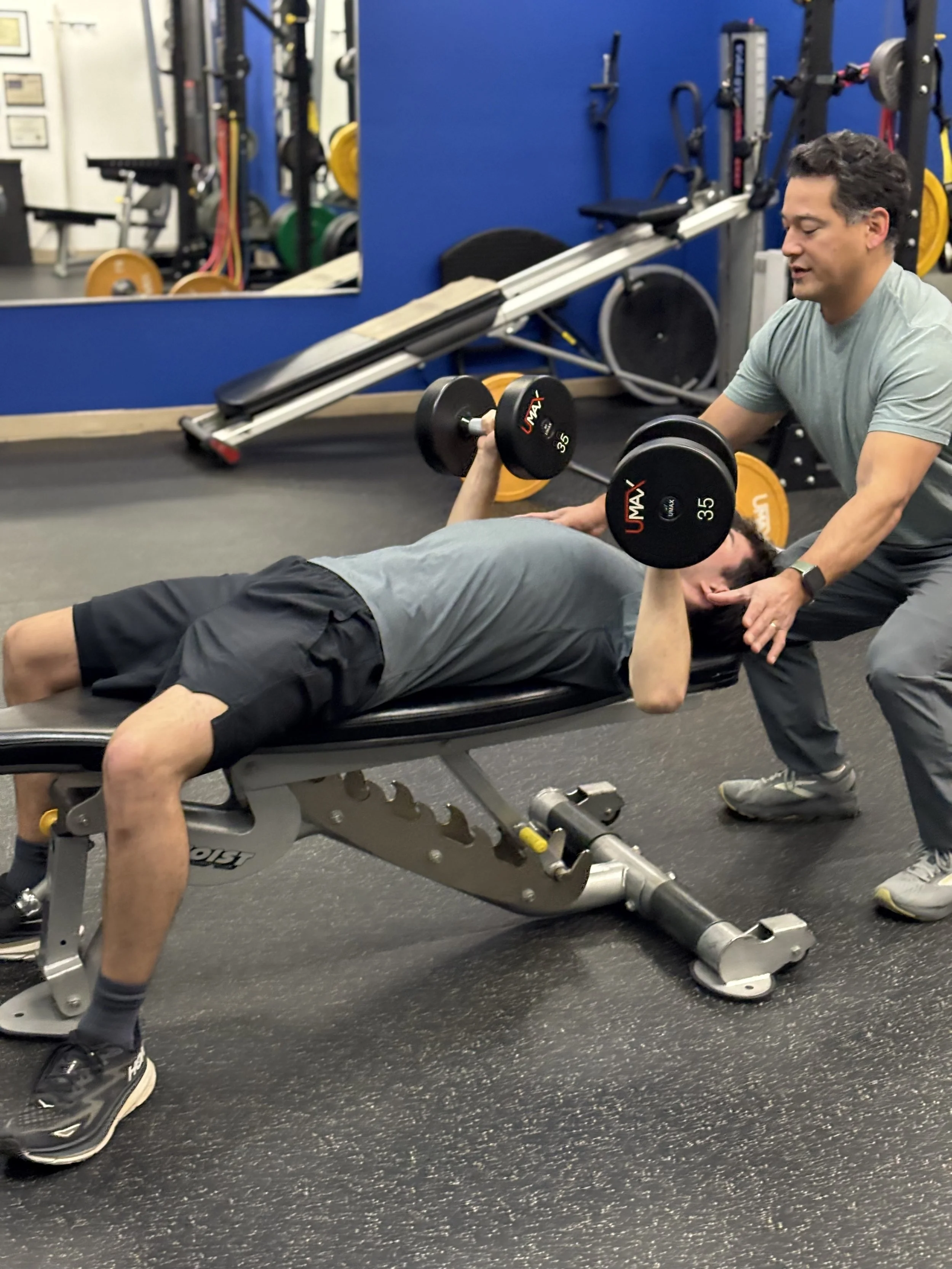 Weight training for high school athletes: Establishing a base.