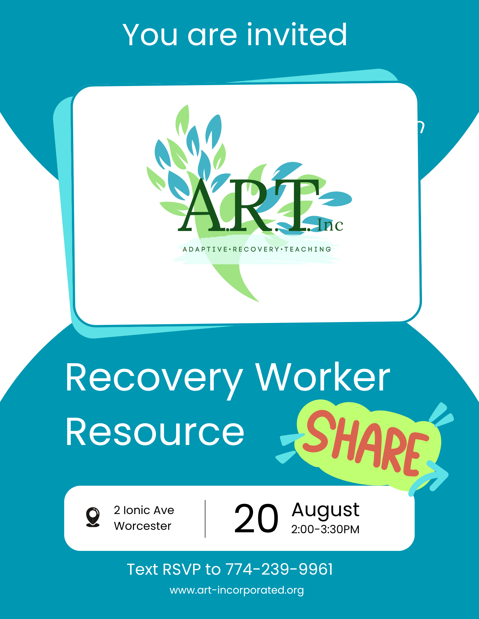 Recovery Workers Resource Share Meet-up