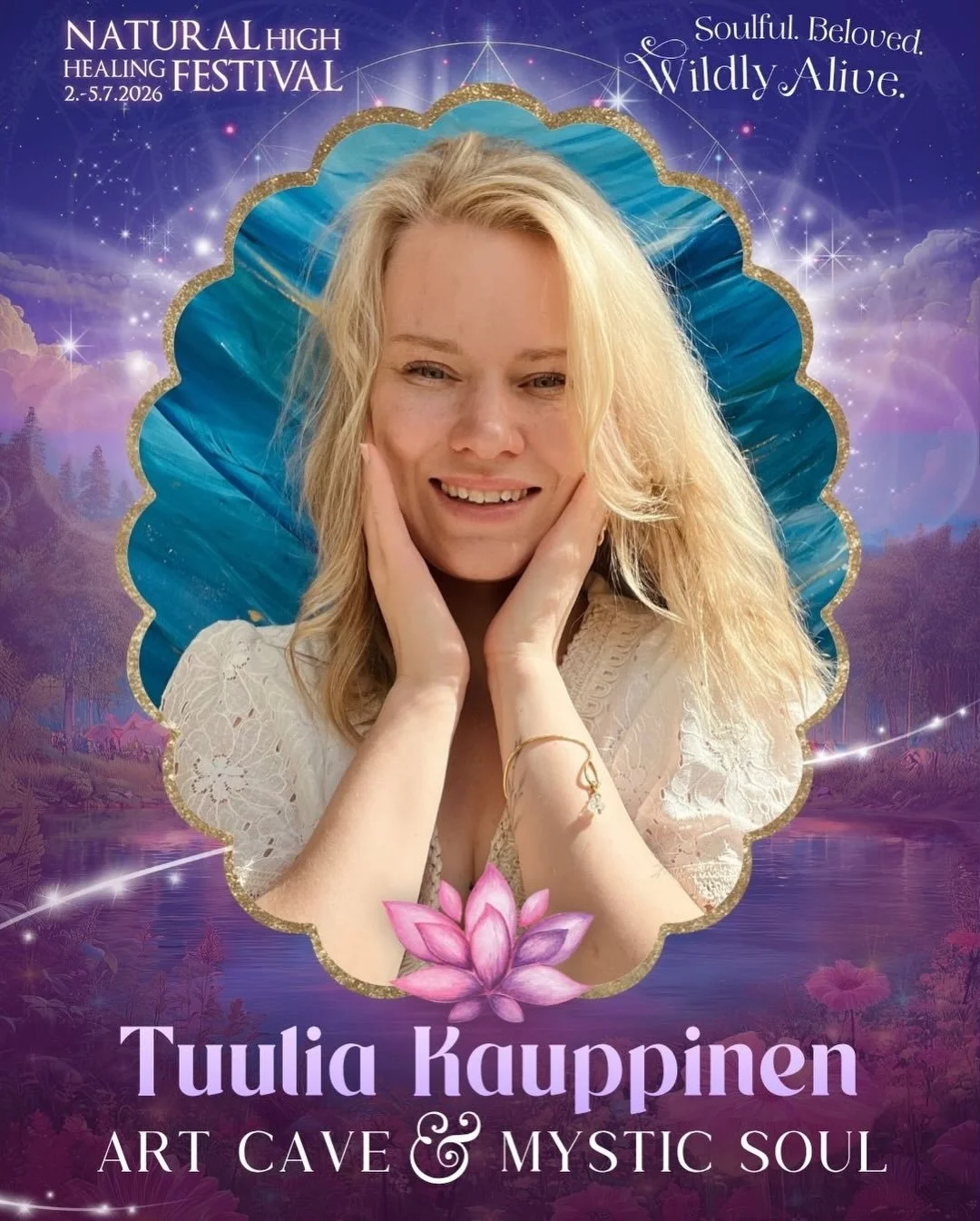 N&auml;hd&auml;&auml;nk&ouml; t&auml;&auml;ll&auml; t&auml;n&auml; kes&auml;n&auml;? 😍

Oon mukana taiteeni kanssa 2.&ndash;5.7.2026 j&auml;rjestett&auml;vill&auml; Natural High Healing Festivaaleilla &mdash; Pohjoismaiden suurimmalla hyvinvointifes