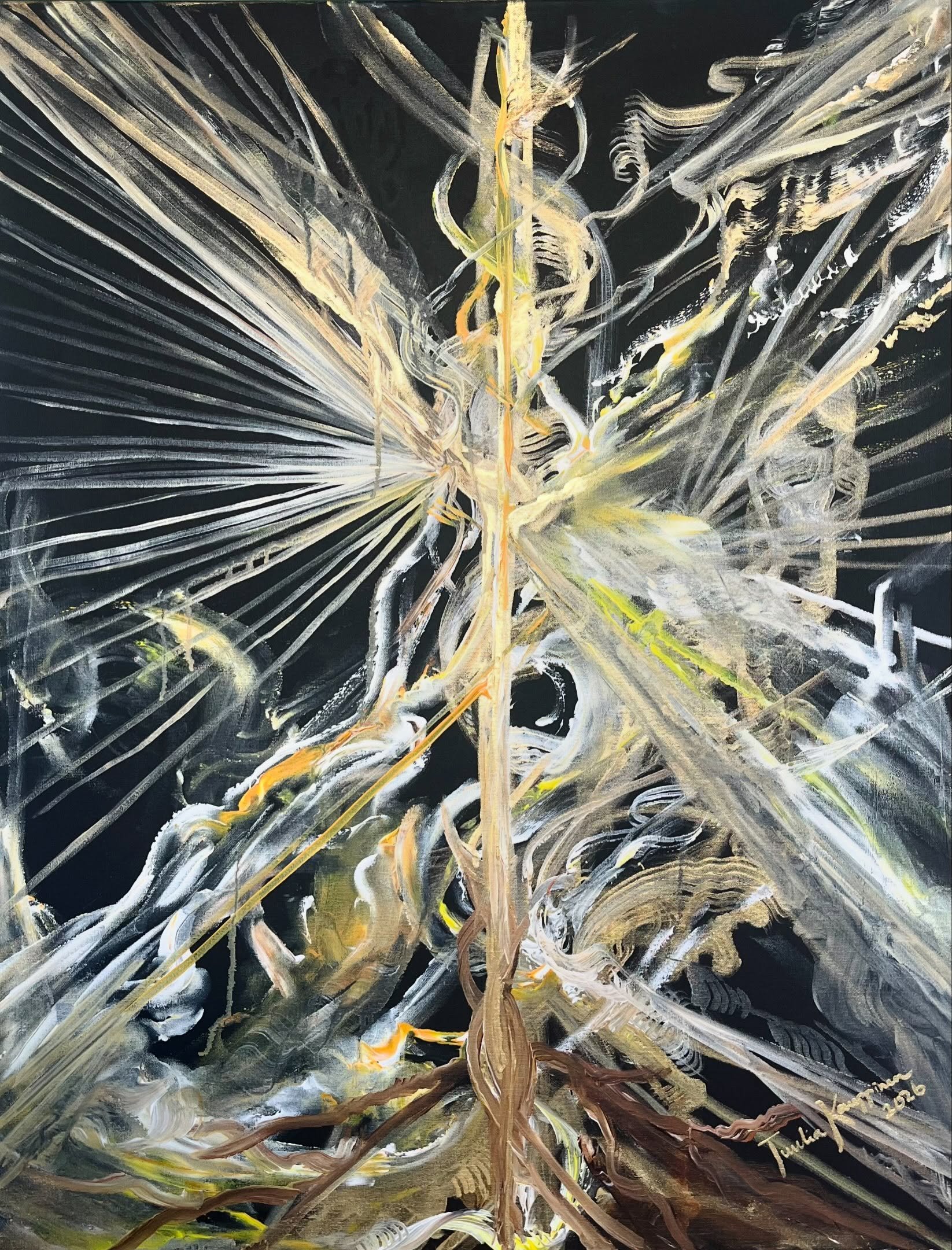 Kaipaatko kotiisi voimaa, joka todella kutsuu tuntemaan el&auml;m&auml;n? Kaksi voimallista teosta nyt myynniss&auml; 🔥🔥💥

1. 90x70cm &rdquo;Alkuvoima&rdquo; 999e

2. 130x100cm &rdquo; El&auml;m&auml;n l&auml;hde&rdquo; 1500e 

Hinnat sis. alv 13,