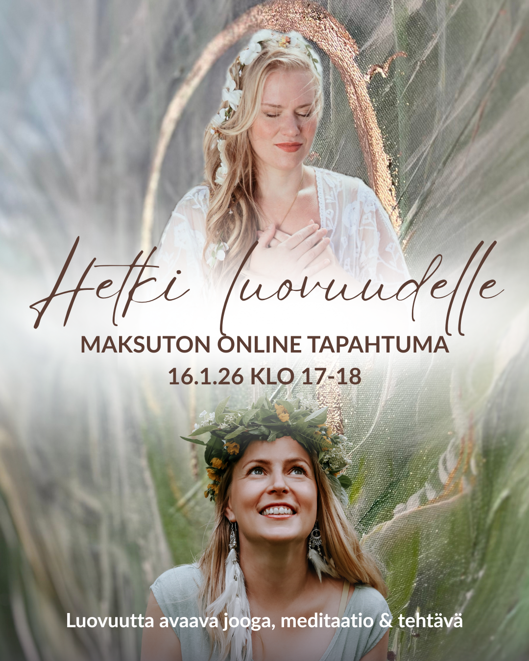 hetki luovuudelle online tapahtuma