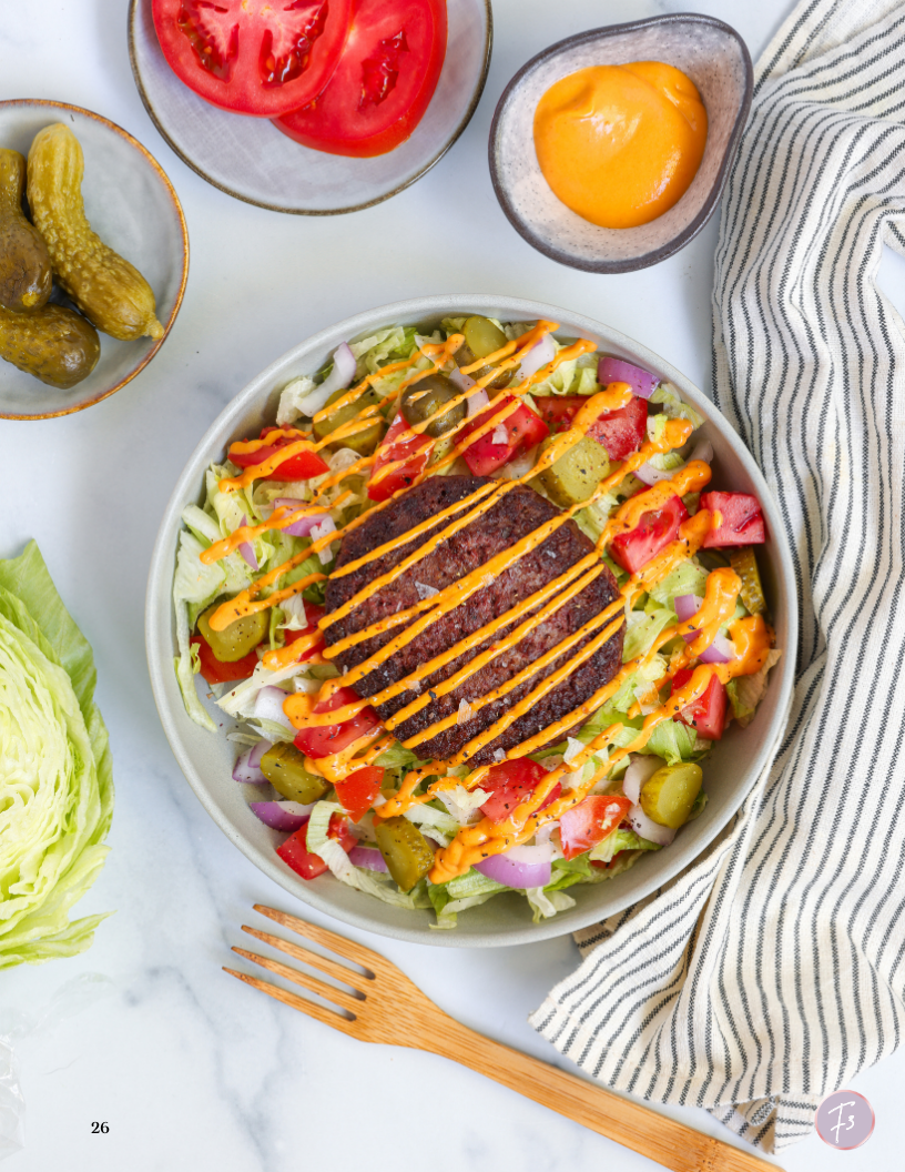 The Burger Salad Busy Women Are Obsessed With 