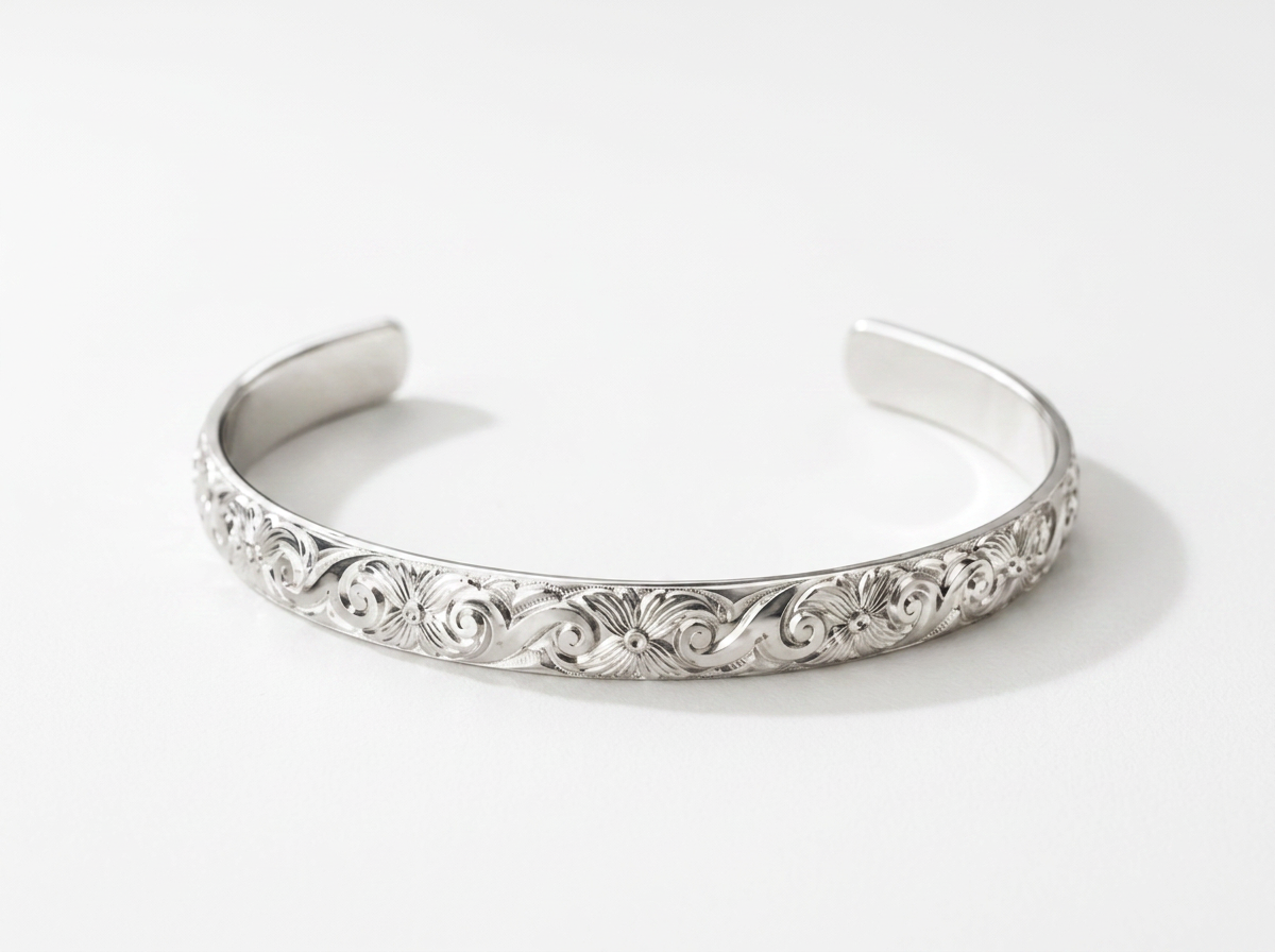 THE SILVER KY GOLDENROD BANGLE