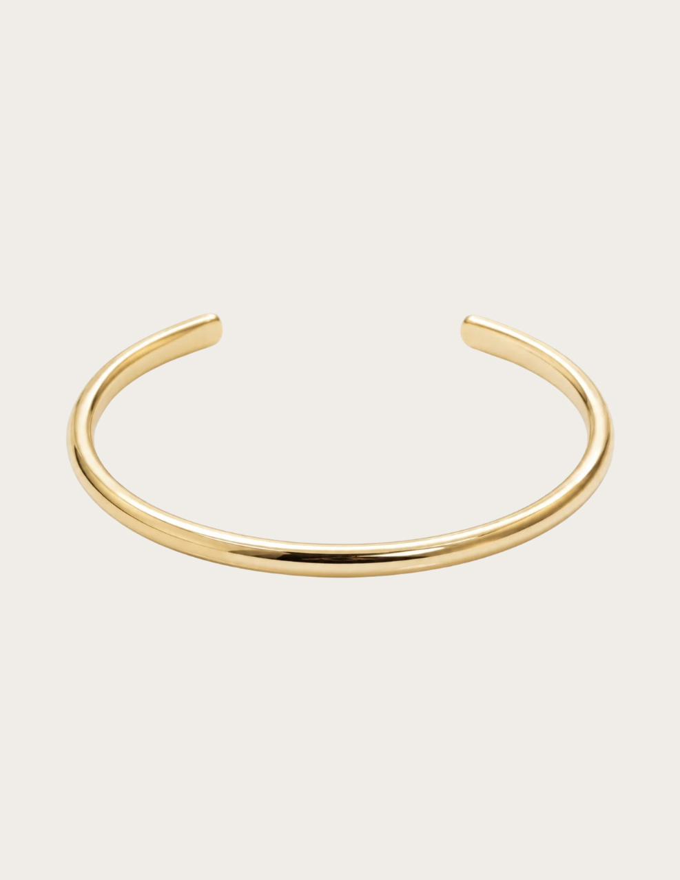 THE GOLD FULL ROUND BANGLE
