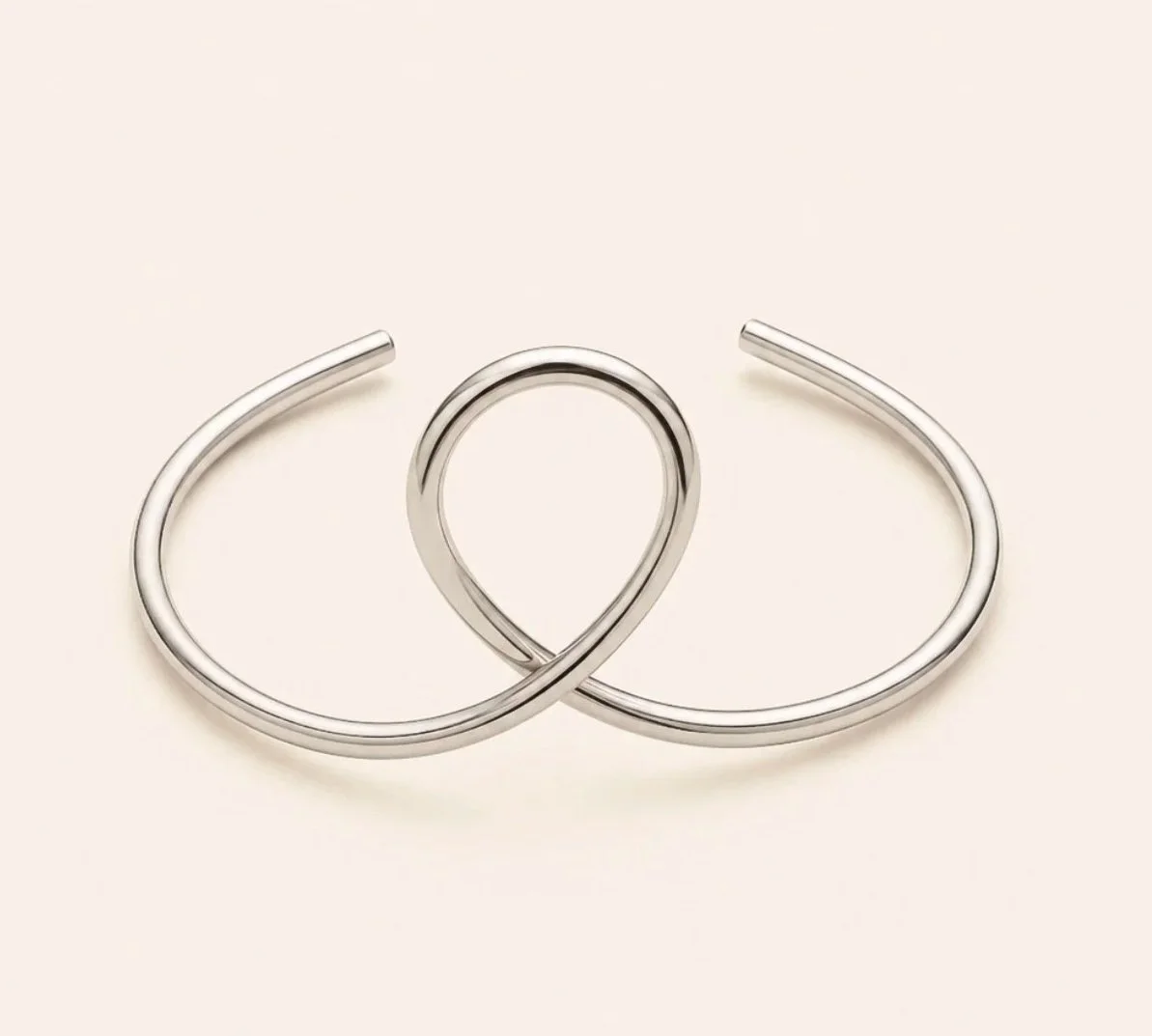 SILVER MEMORY BANGLE