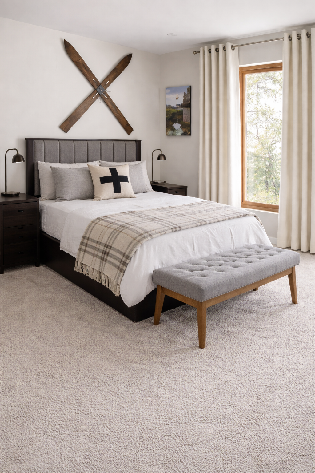 3rd Bedroom Bed window wall.png