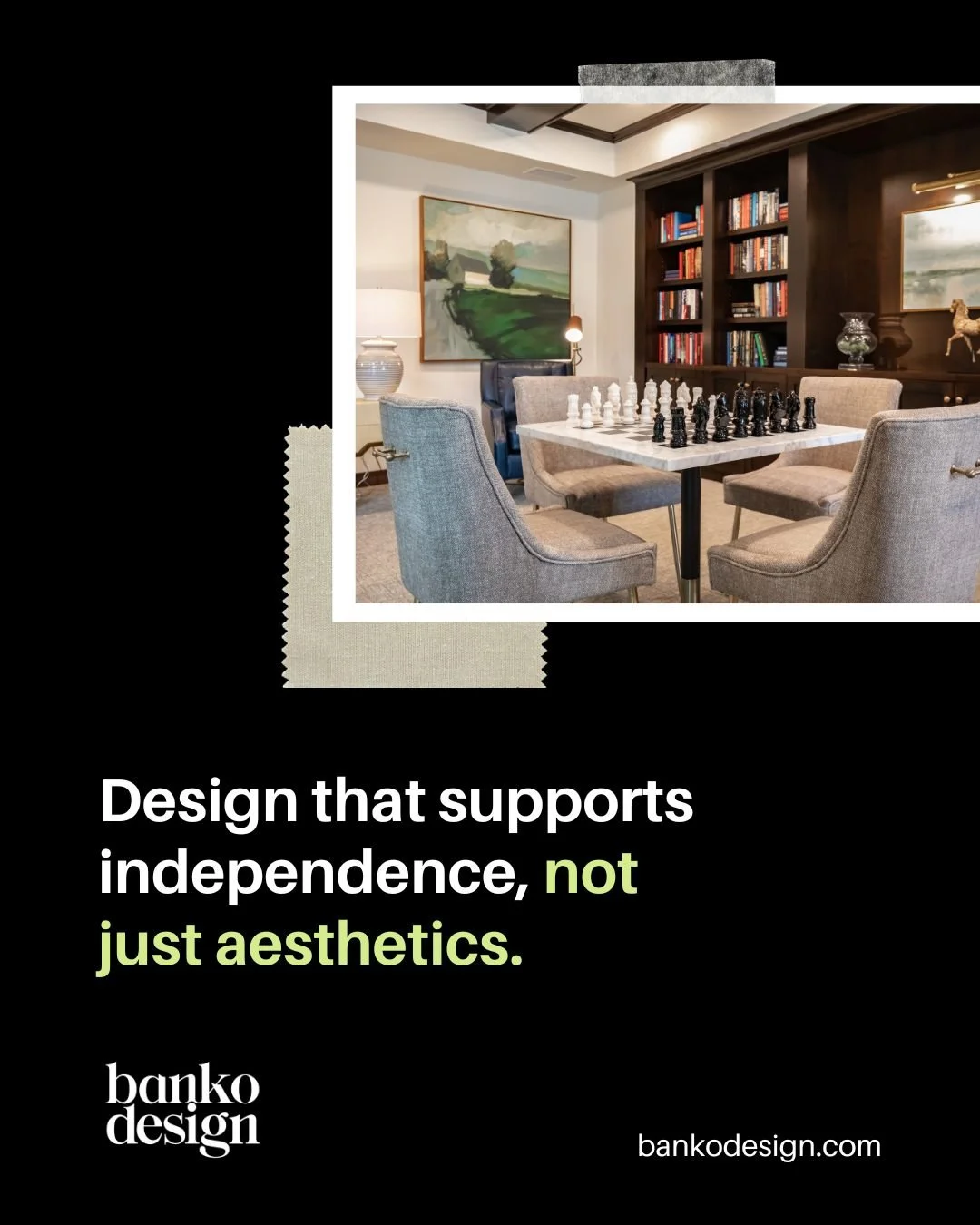 No one wants their loved ones to live in a senior living community that feels like a hospital hallway.

Design that actually improves daily life starts with understanding how residents move through space. Wider corridors with integrated handrails mea