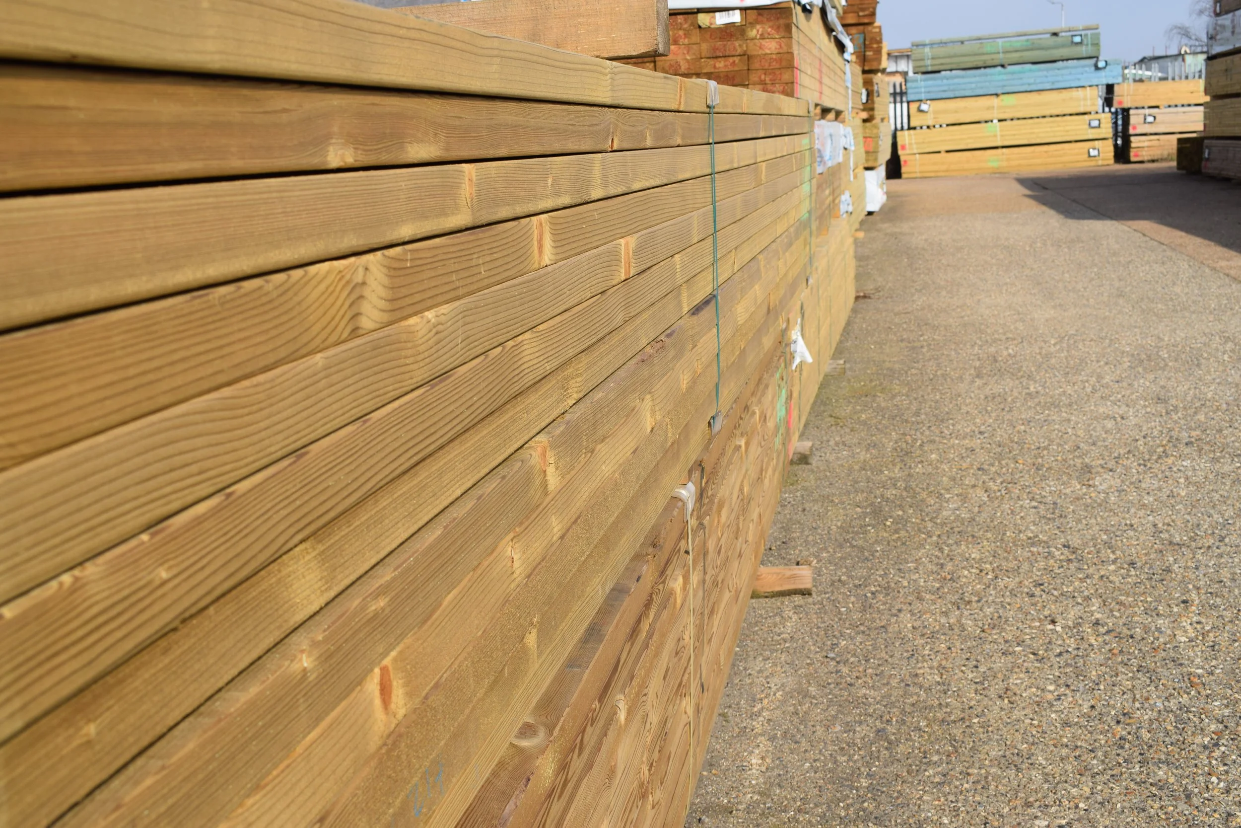 Finished Treated Timber