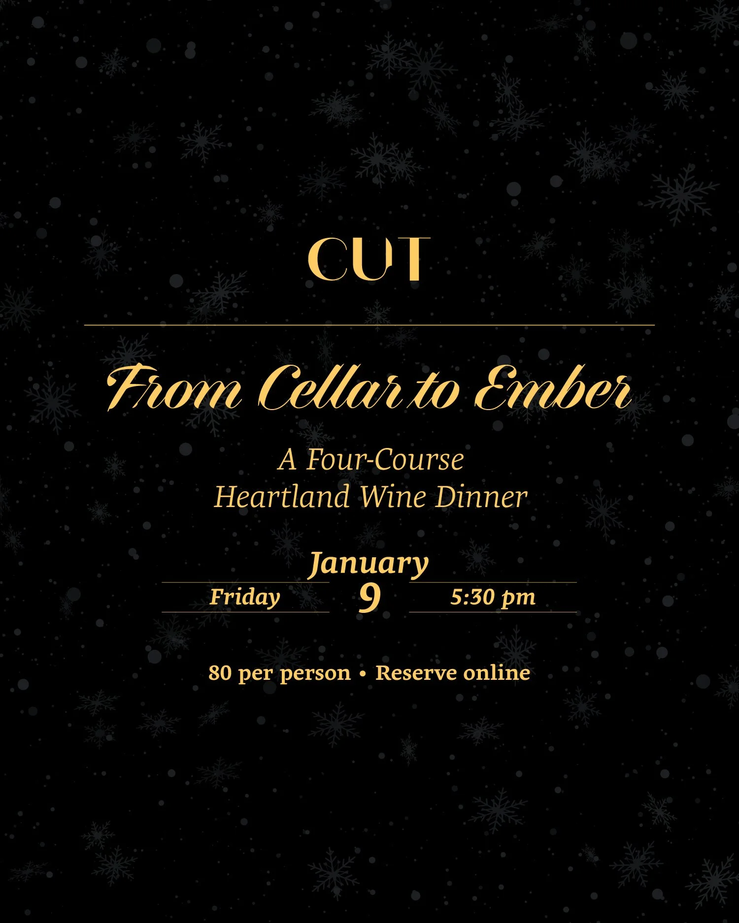 From Cellar to Ember | A Four-Course Heartland Wine Dinner