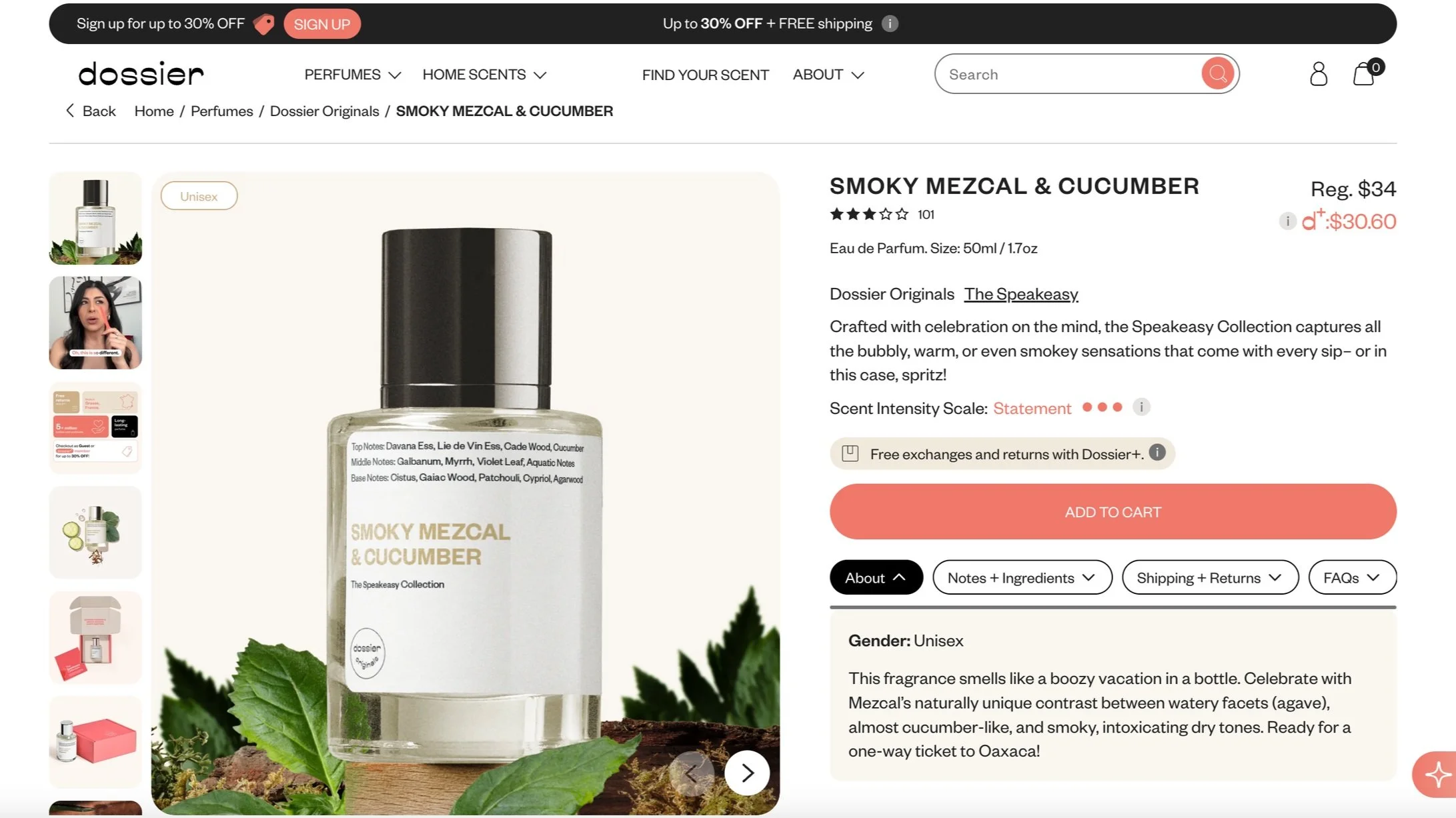 PDP - SMOKY MEZCAL & CUCUMBER