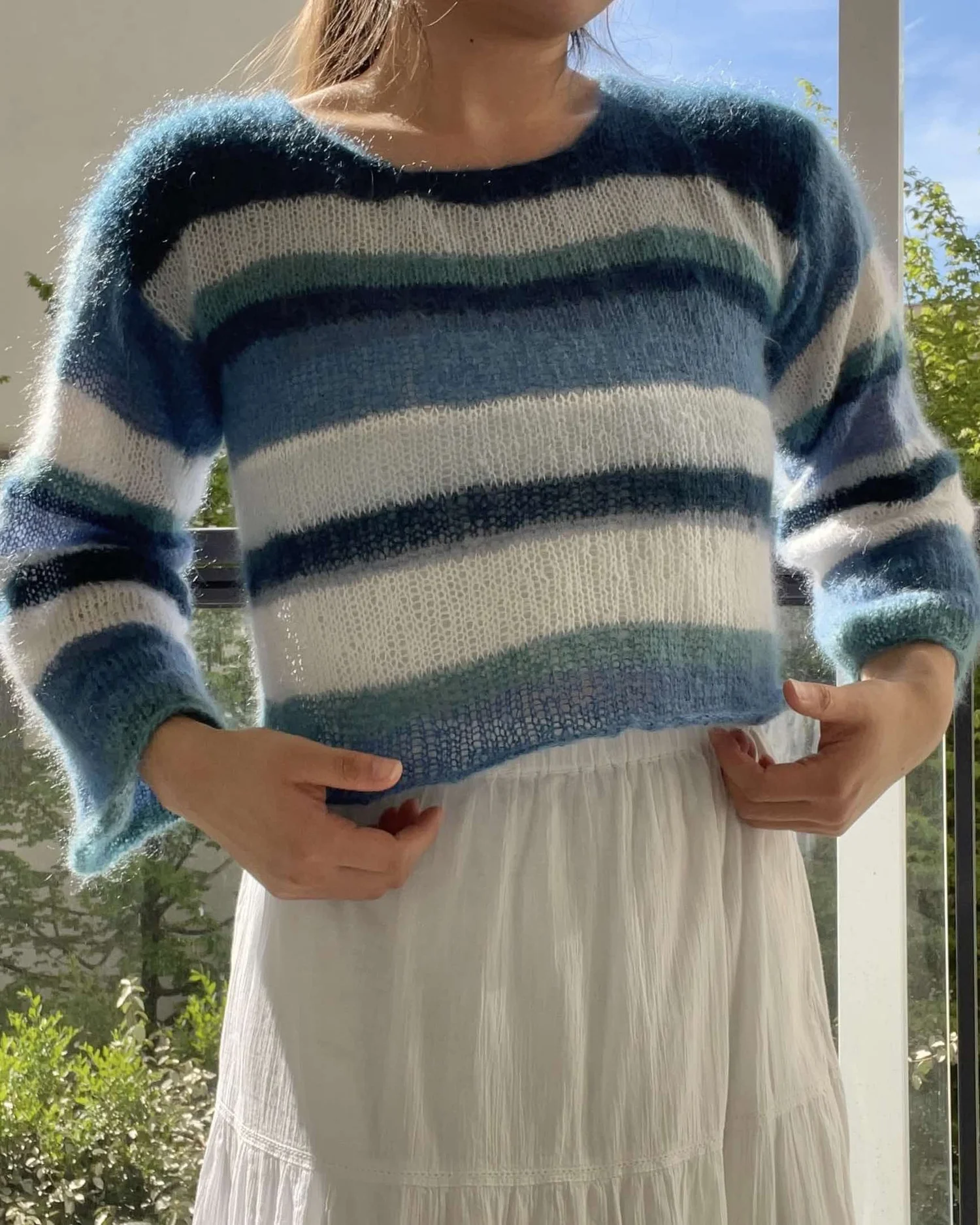 Watercolor Brushed Sweater Knit Pattern — amazingishgrace
