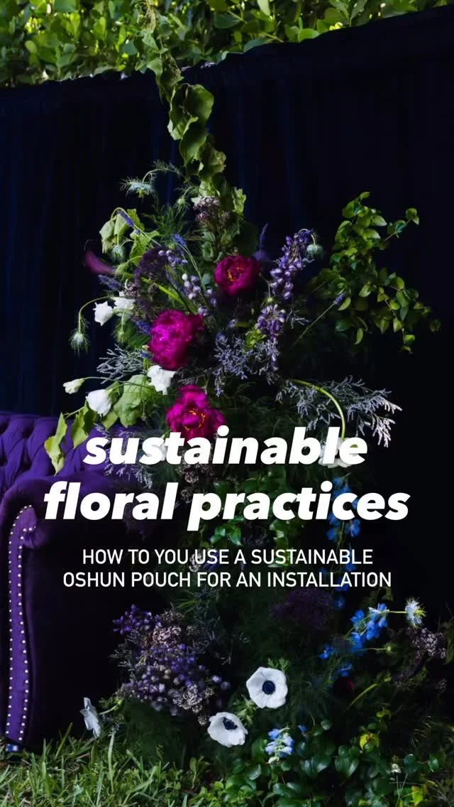 β¨ LET’S USE AN OSHUN POUCH β¨
@oshunpouch is our go-to alternative to floral foam — and we love using it for installs! πΏ It’s not only super easy to work with, but it’s also a sustainable choice we feel good about.
When it co