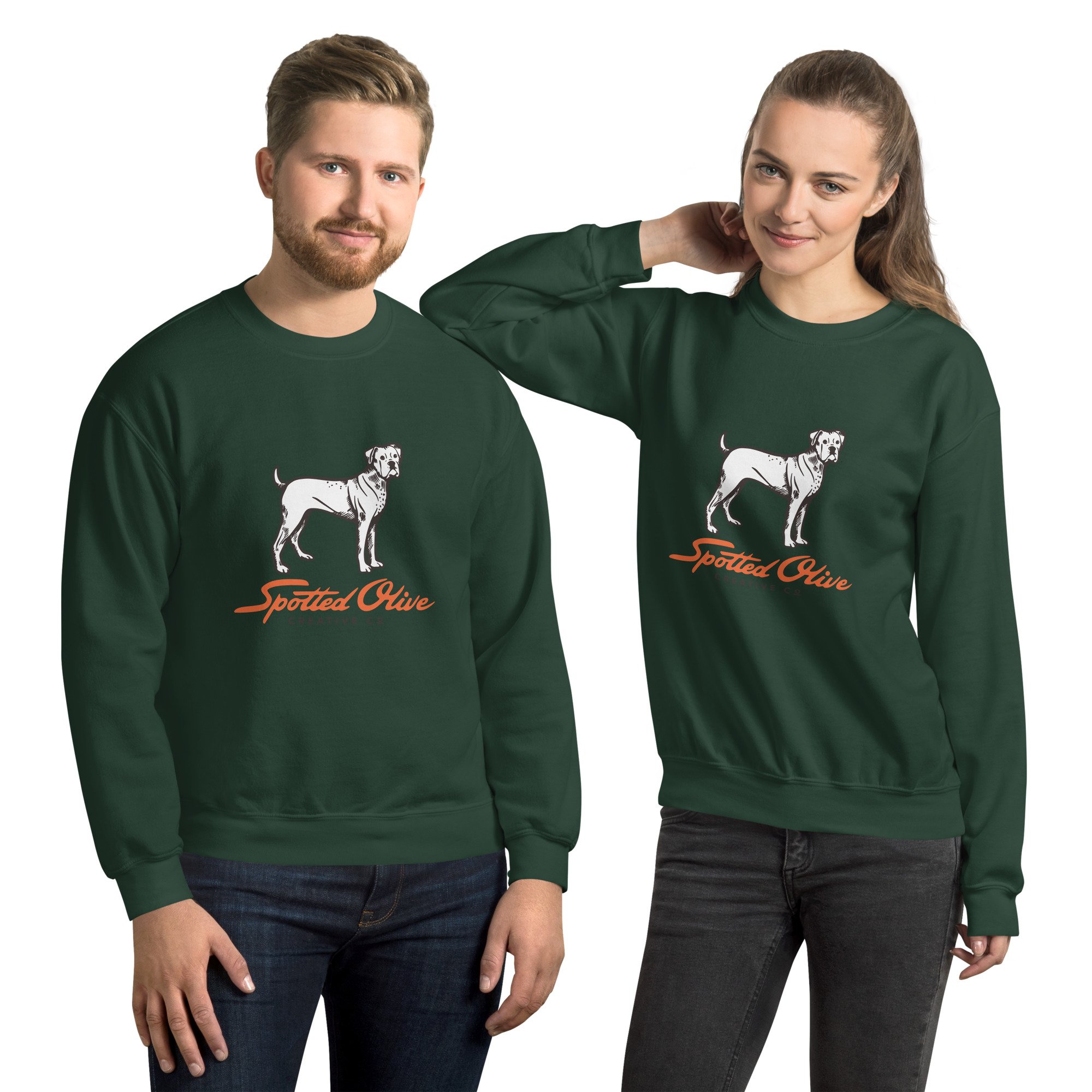 unisex-crew-neck-sweatshirt-forest-green-front-6814d0130c3a2.jpg