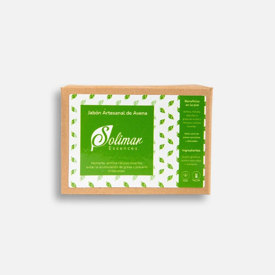 Jabón Artesanal de Avena