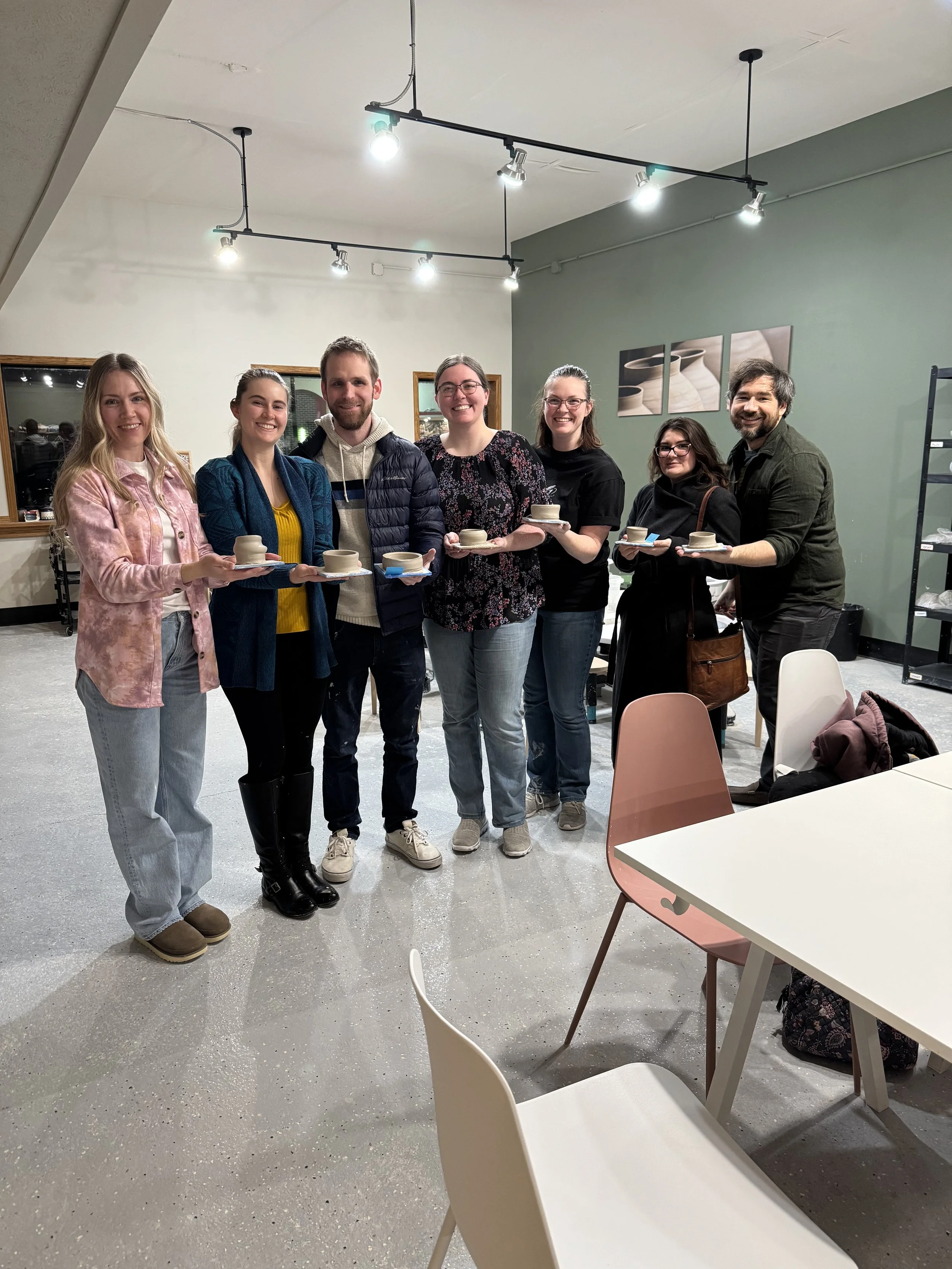 One time pottery wheel class