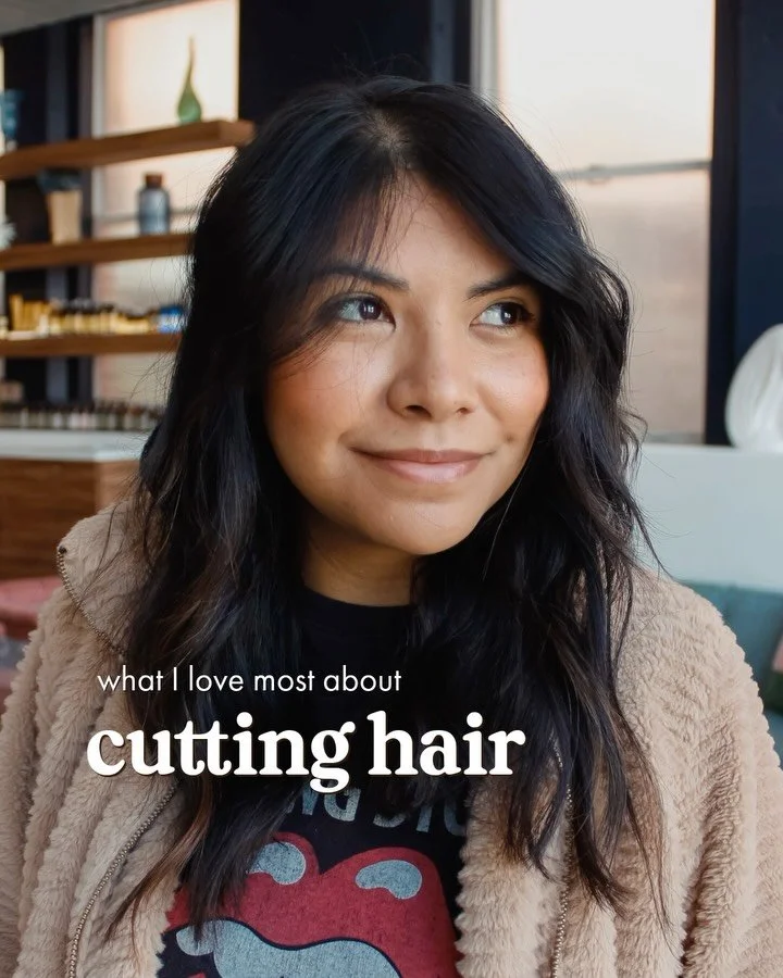 I love cutting hair because it&rsquo;s one of the most personal services I offer.

The goal is never just to take length off. I want your haircut to actually make sense for your real life. That might mean bringing out your natural texture, removing w