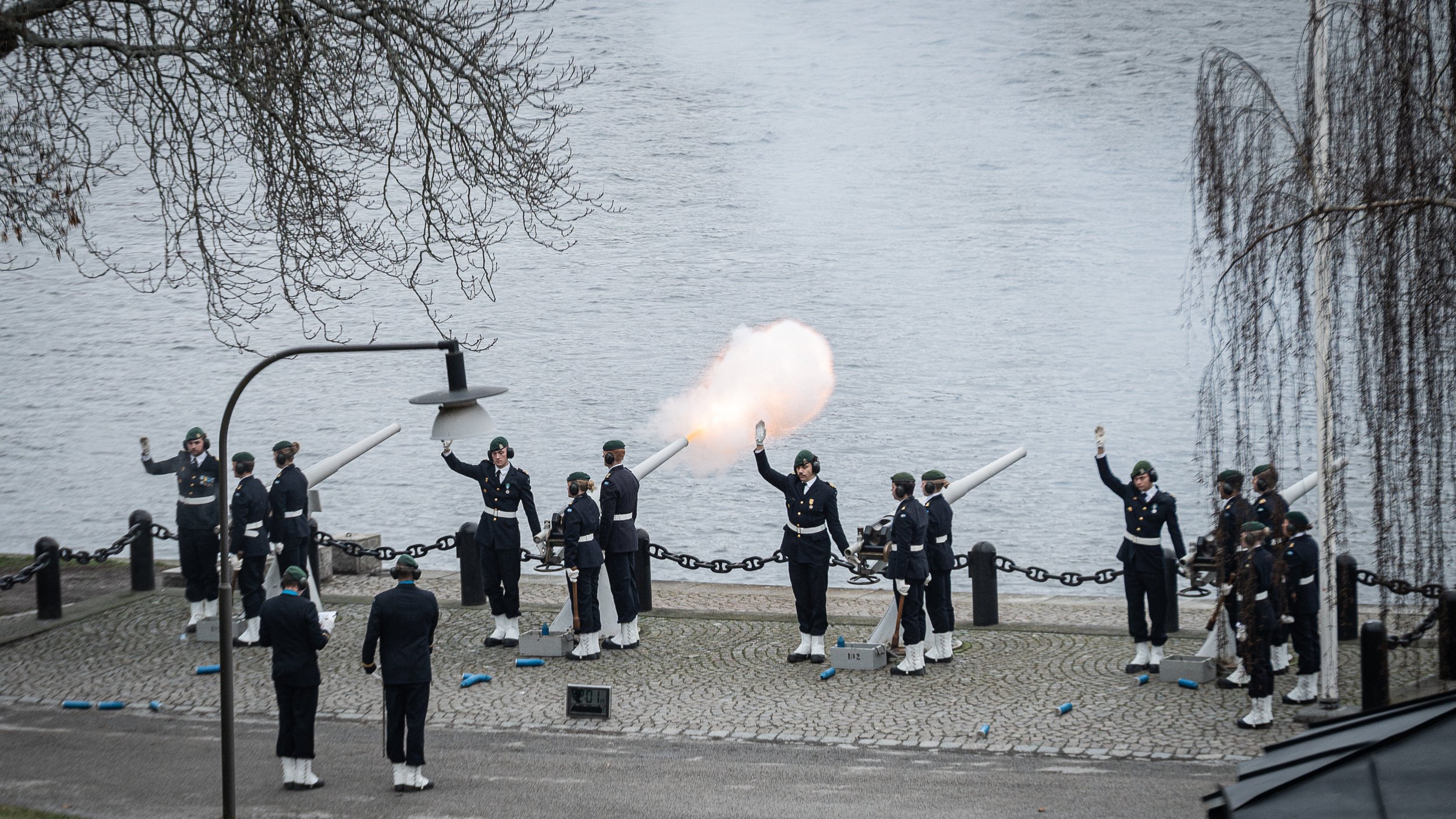 Salut skjutning, Skeppsholmen 2025028
