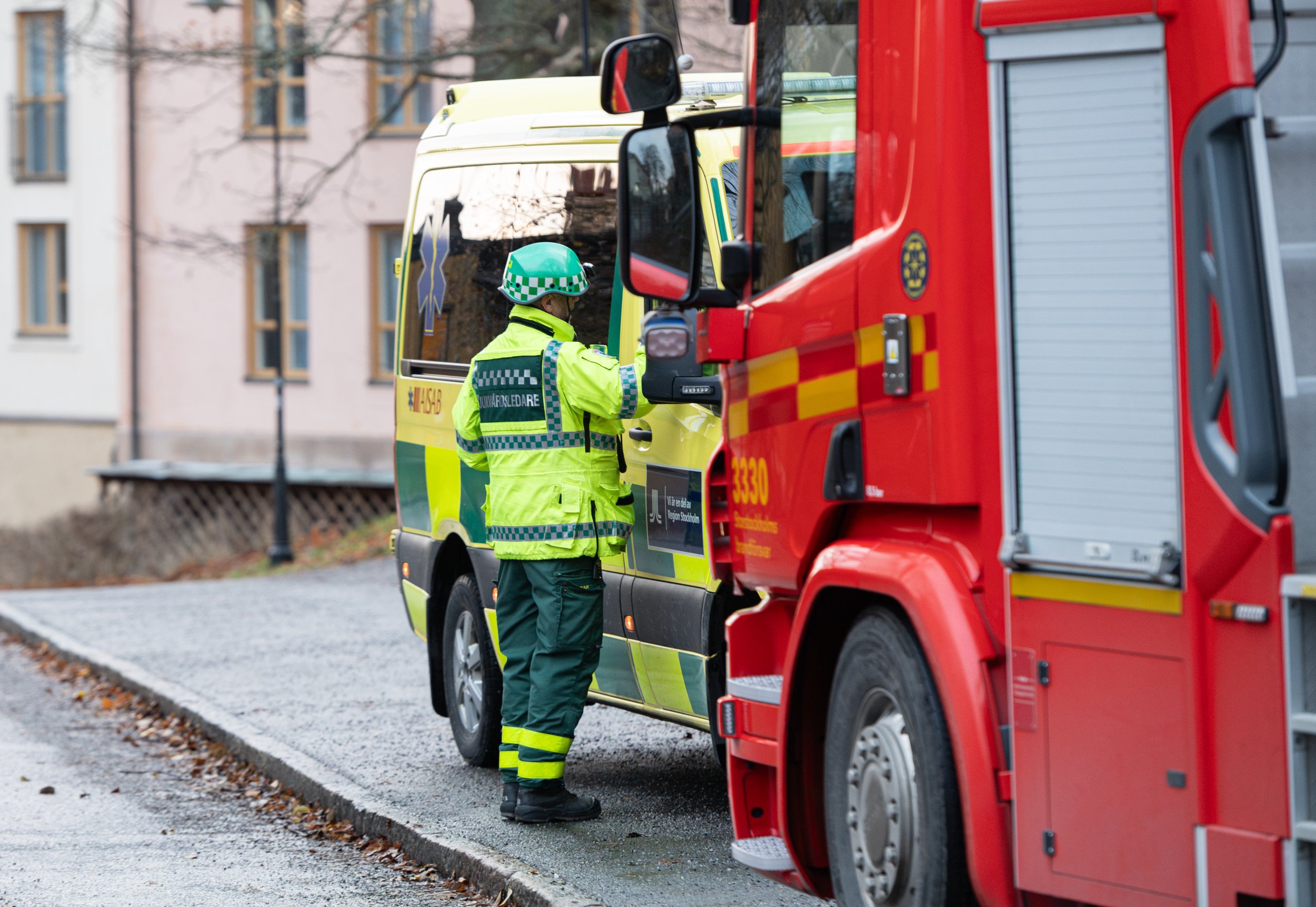 Brand i byggnad, Skansen 20241130