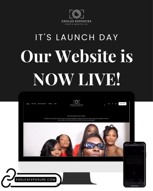 🚨 We’re LIVE! 🚨 Our brand new website has officially launched and we can’t wait for you to check it out!
From glam to digital, 360 to video confessional booths — we’ve got something for every moment and every event. 🎉✨ Exp
