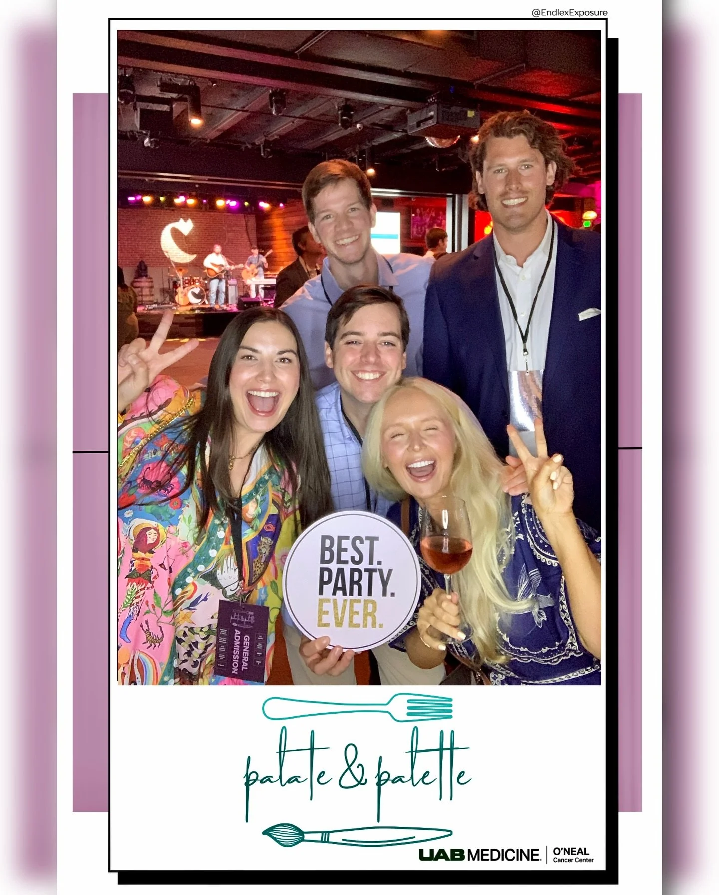 The UAB O&rsquo;Neal Cancer Center&rsquo;s Palate &amp; Palette was the perfect mix of food, art, and fun&mdash;and our Photo Booth was there to capture every smile! 🎨🍴

Want to bring the fun to your next event? Inquire about our Digital Booth toda