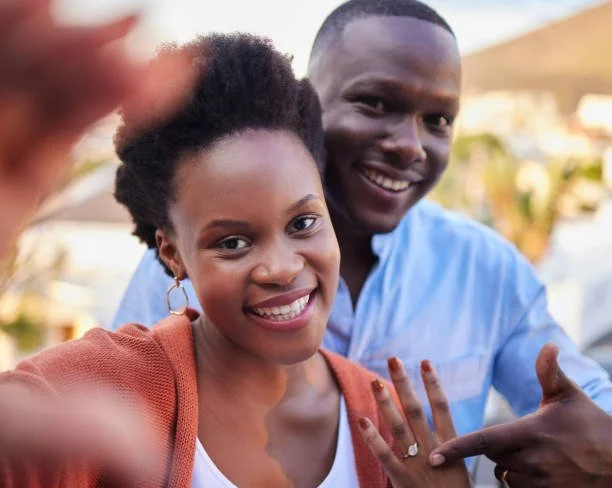Newly engaged couple starting premarital counseling in Minnesota