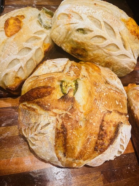 Jalapeno Cheddar Artisan Sourdough