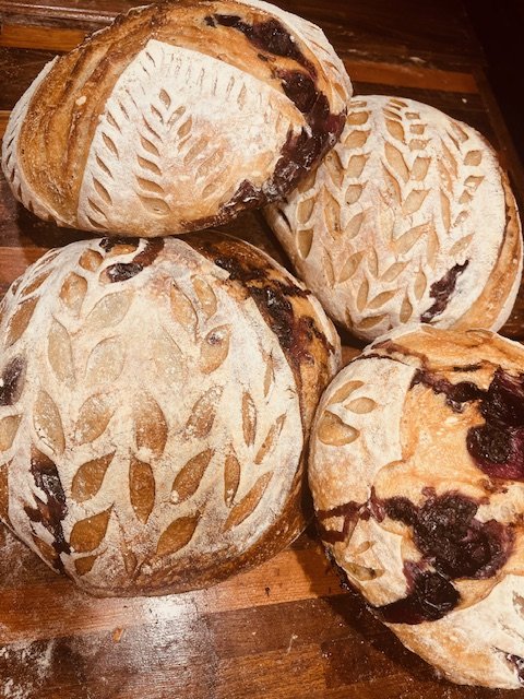 Lemon Blueberry Artisan Sourdough