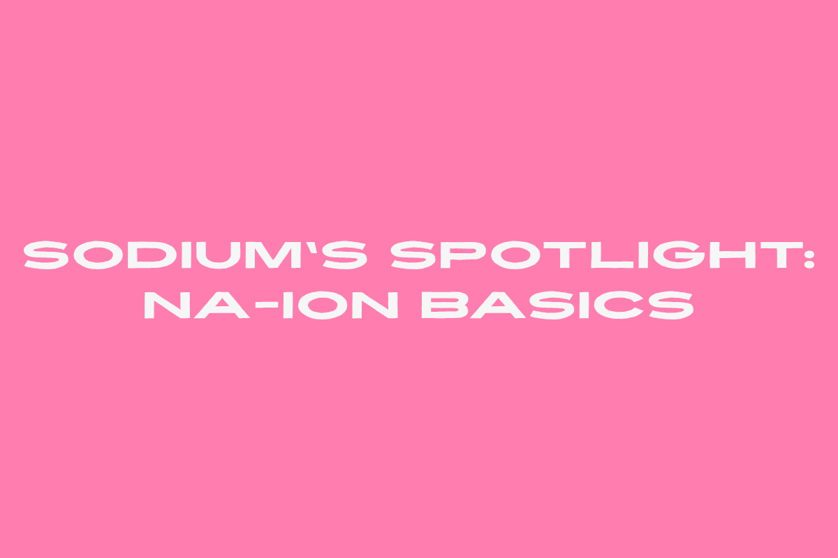Sodium’s Spotlight: Na-ion Basics