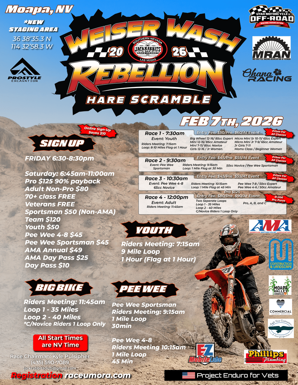 Registration | Sign Up Today – Race with Us — UMORA