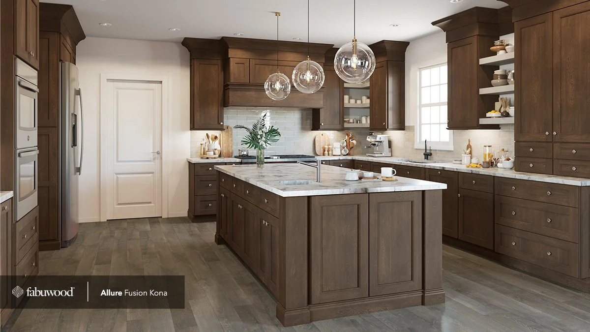 walnut brown cabinet