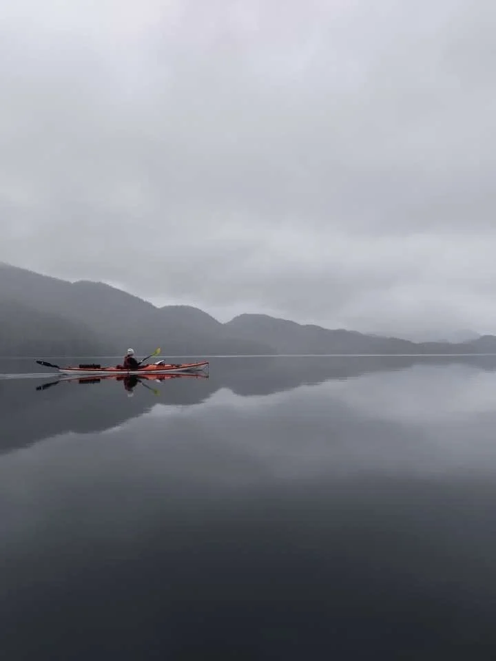 OUT PADDLING THE EBB TIDE