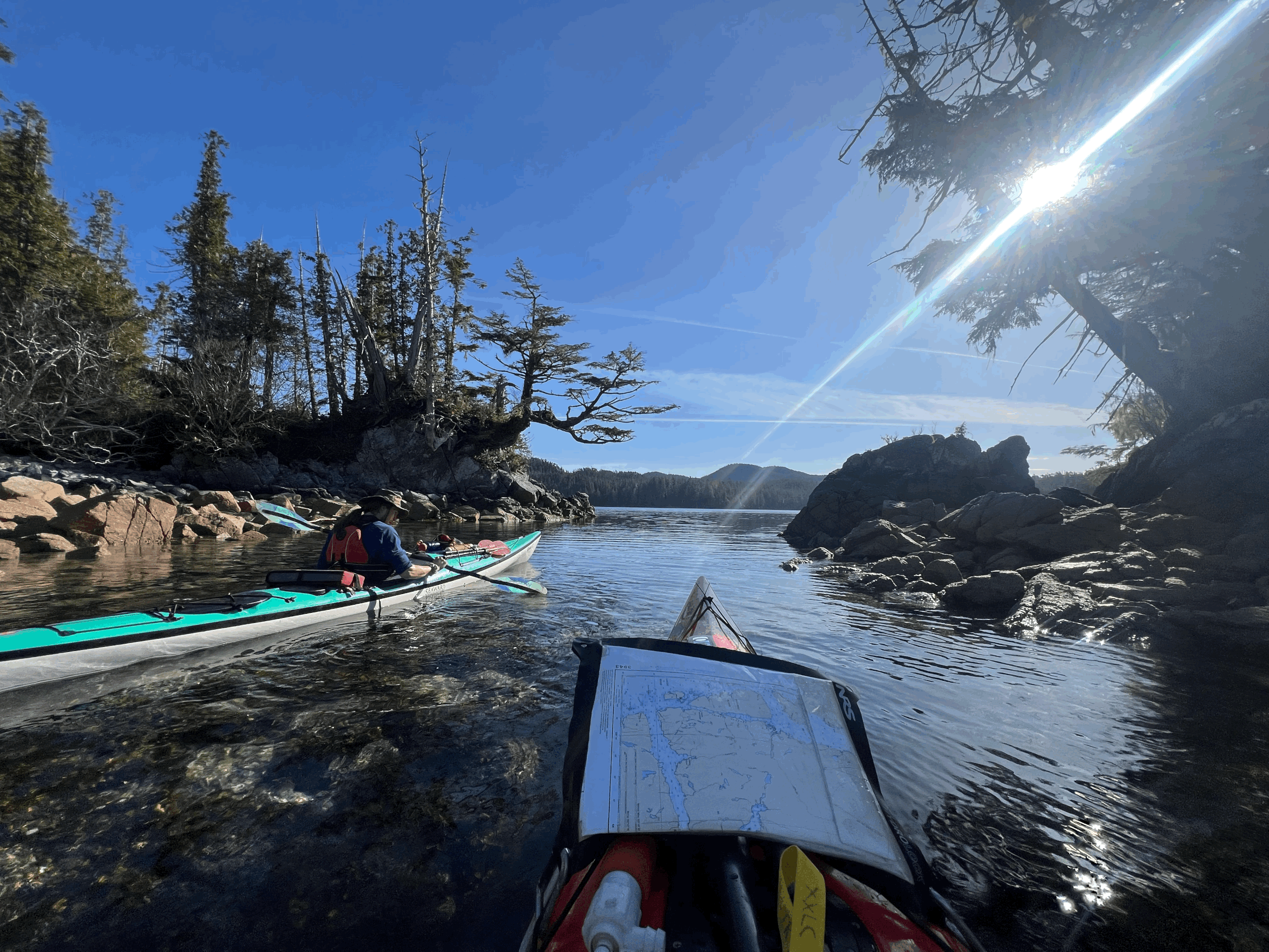 KAYAKING PRINCESS ROYAL ISLAND
