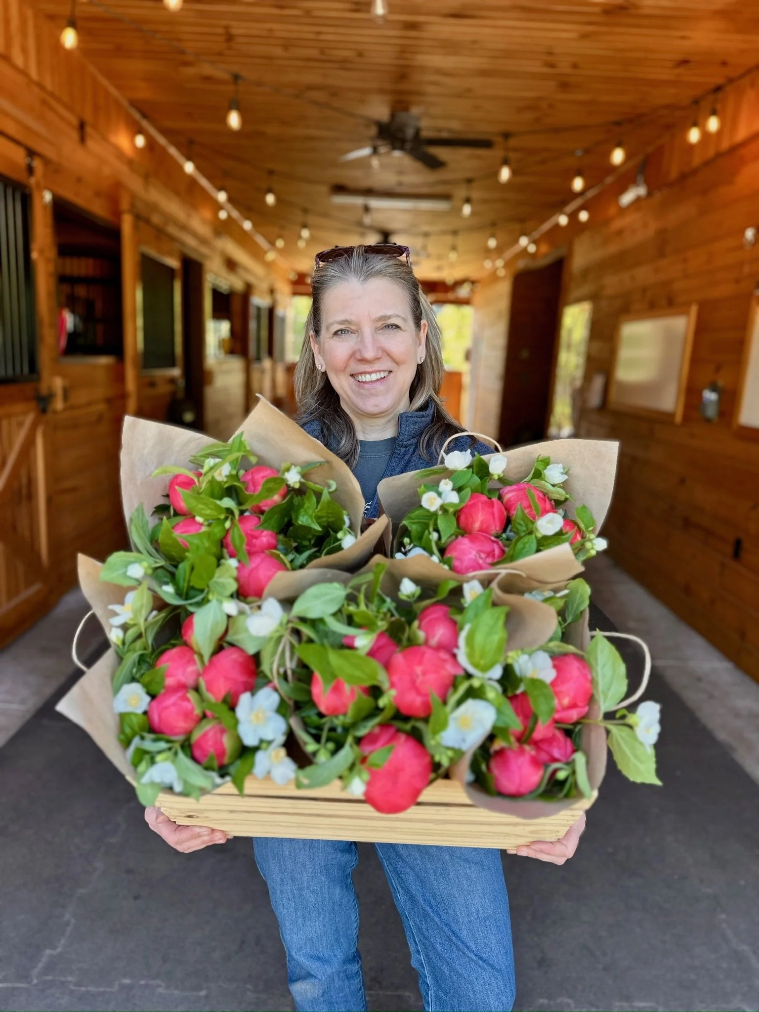 Peony Bouquet Mock Orange Delivery for Mother's Day.jpeg