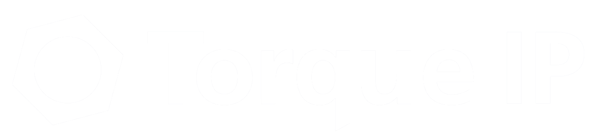 Logo of Torque IP with a hexagonal shape and the company name