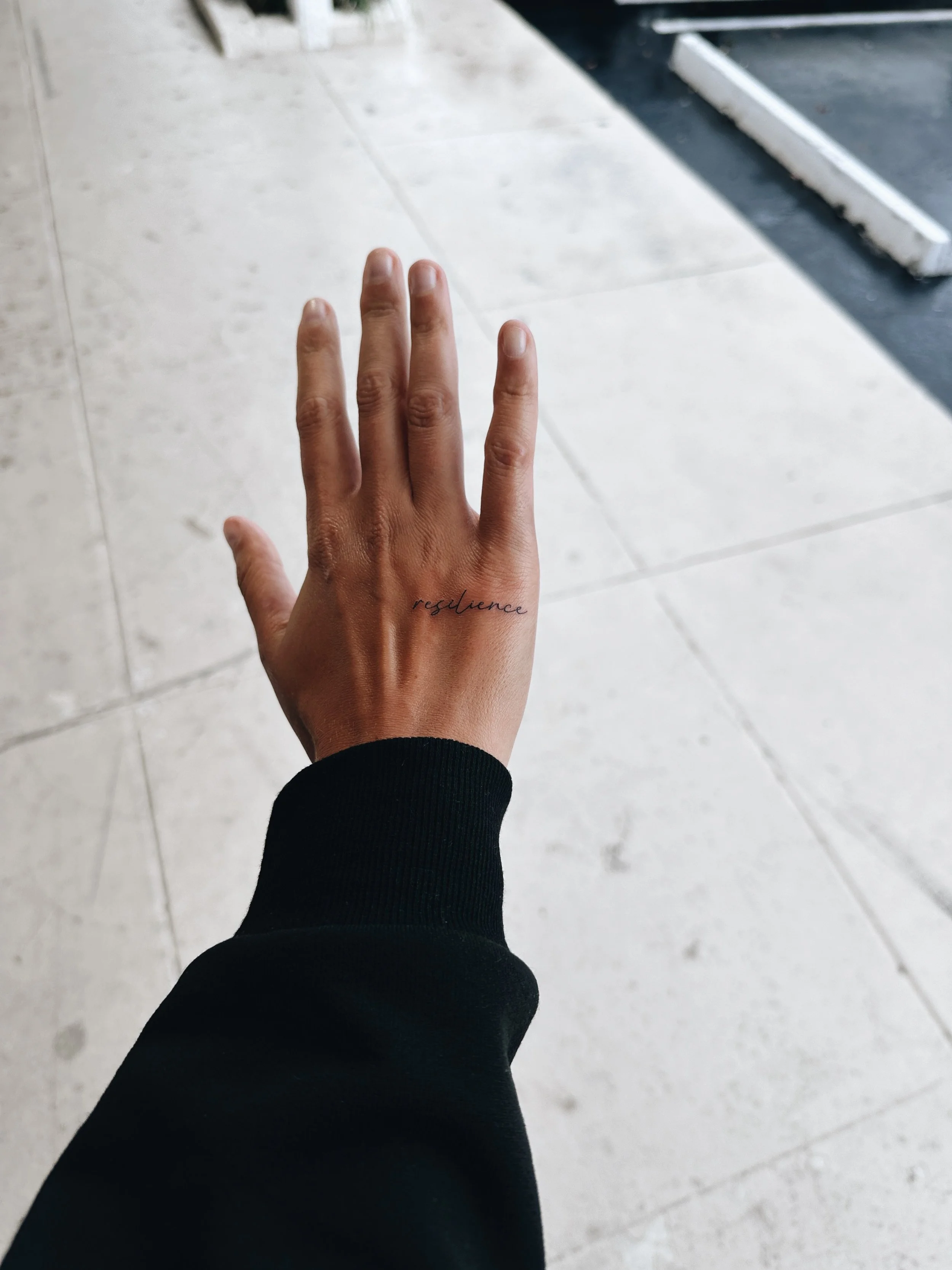 "Resilience" Hand Decoration