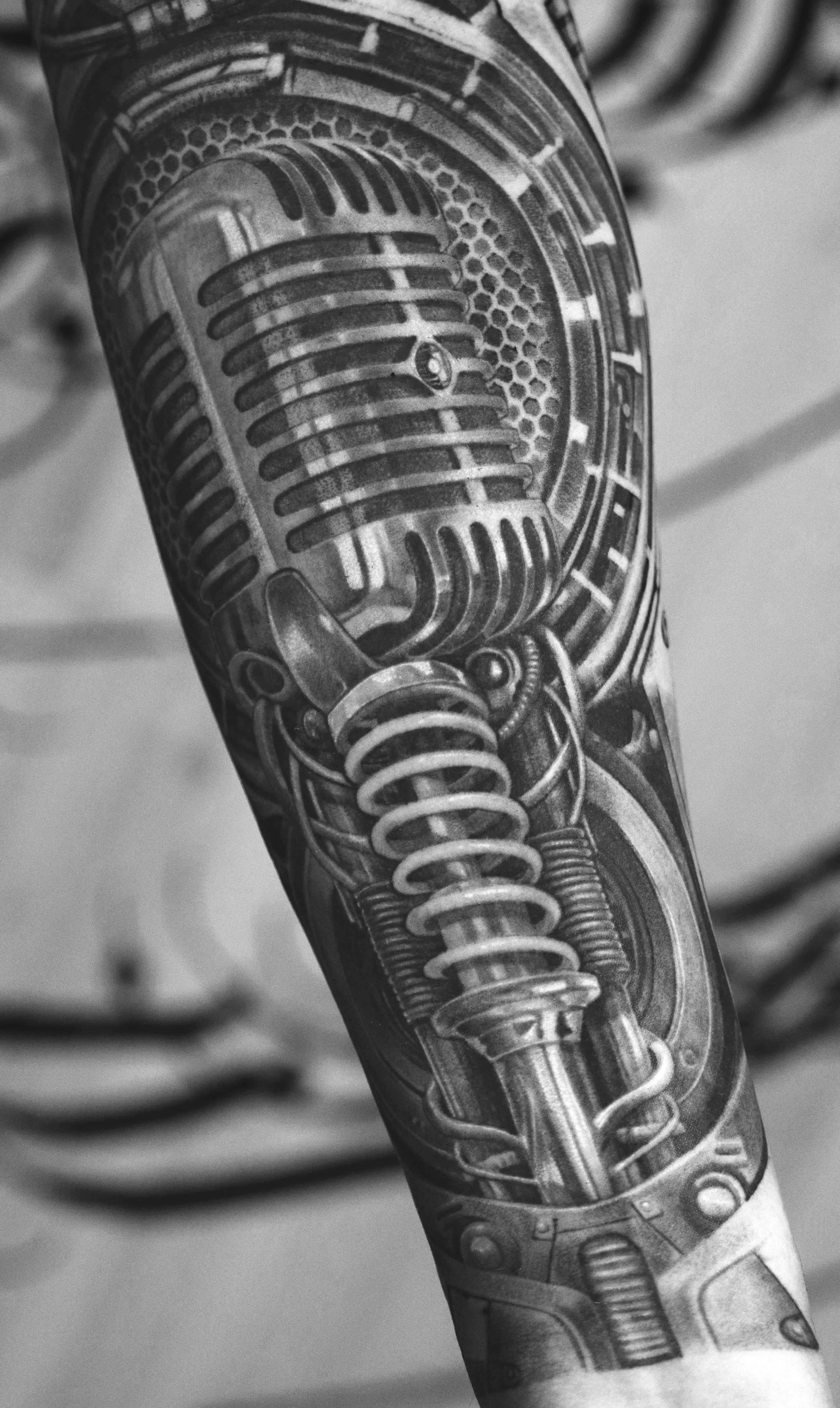 Black and Grey Tattoo