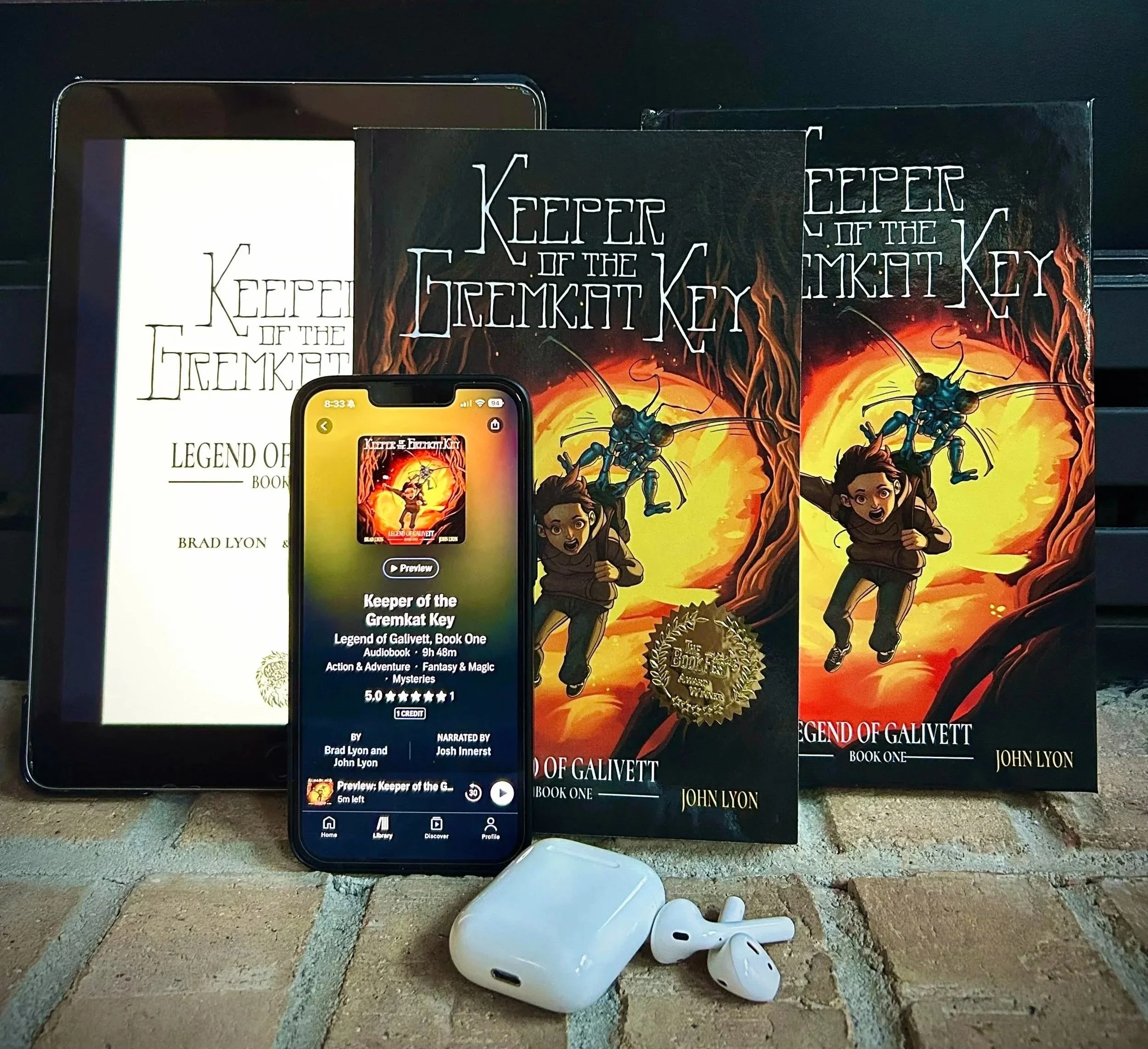 audiobook keeper of the gremkat key