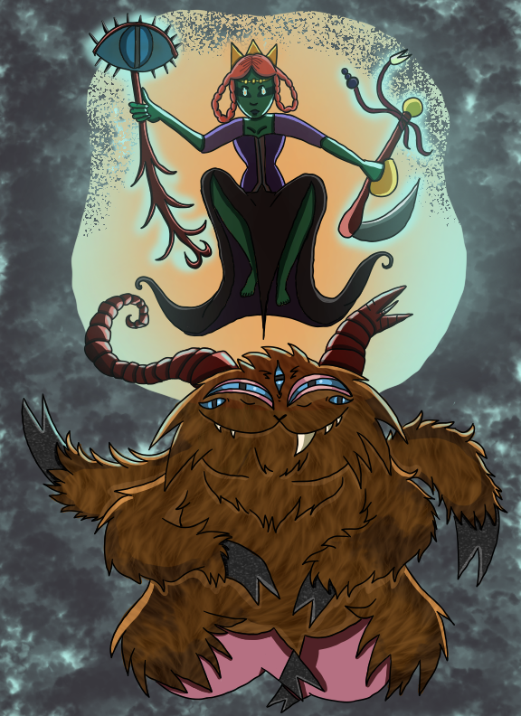 Sorceress and Beast