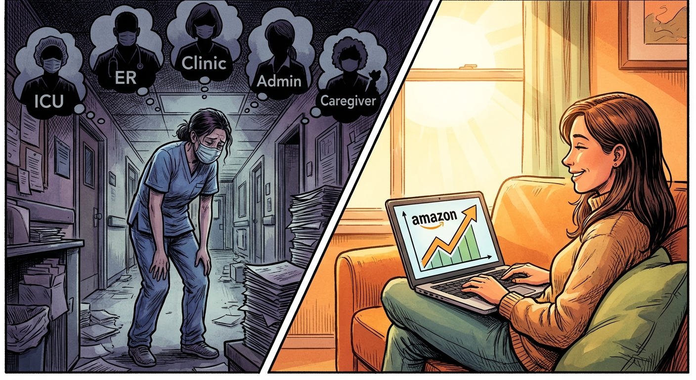 Full-Time Nurse With 5 Jobs Makes $40K in 30 Days on Amazon