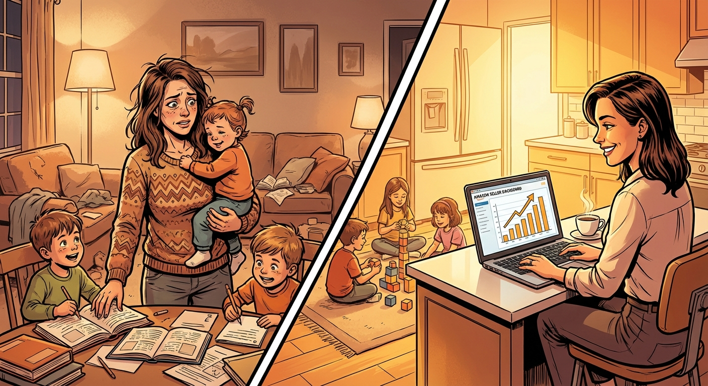 Stay-at-Home Mom Sold $27,000 in 30 Days with Amazon Dropshipping