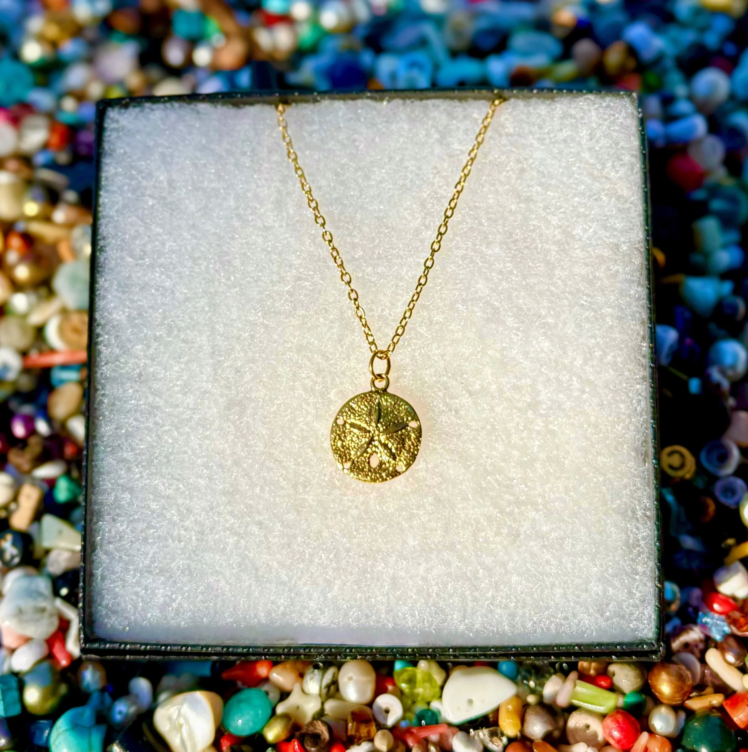 Kuʻuipo Sanddollar Necklace