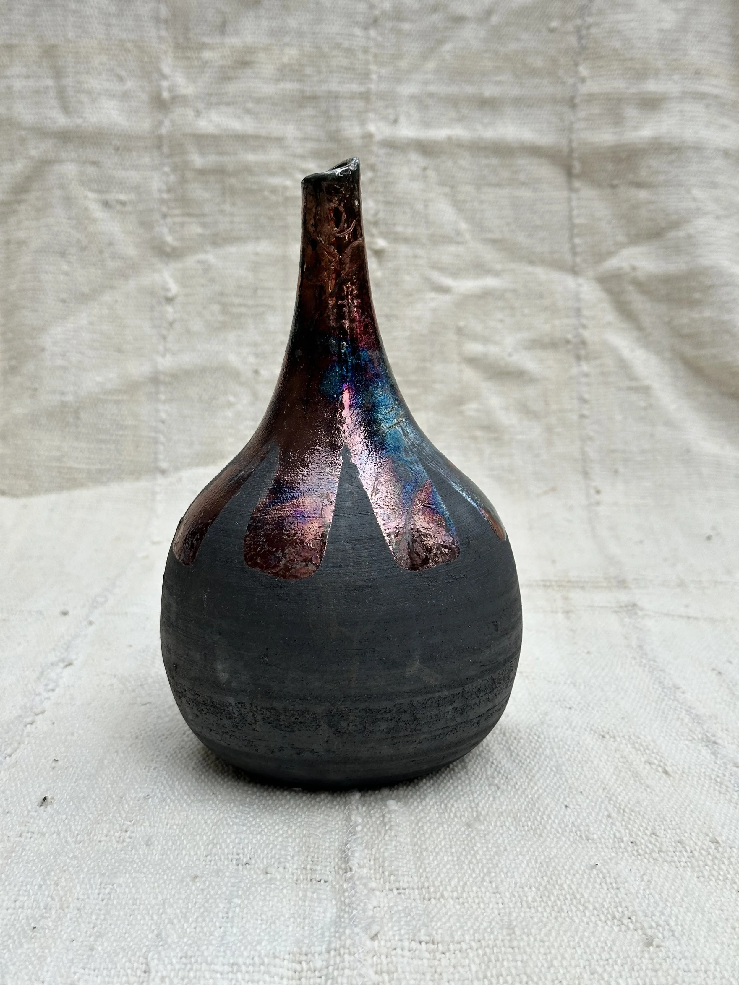 Raku Vase 2025