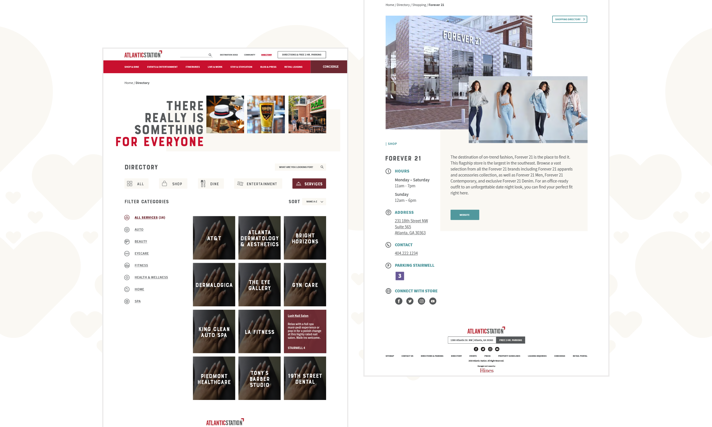 Website Page Samples