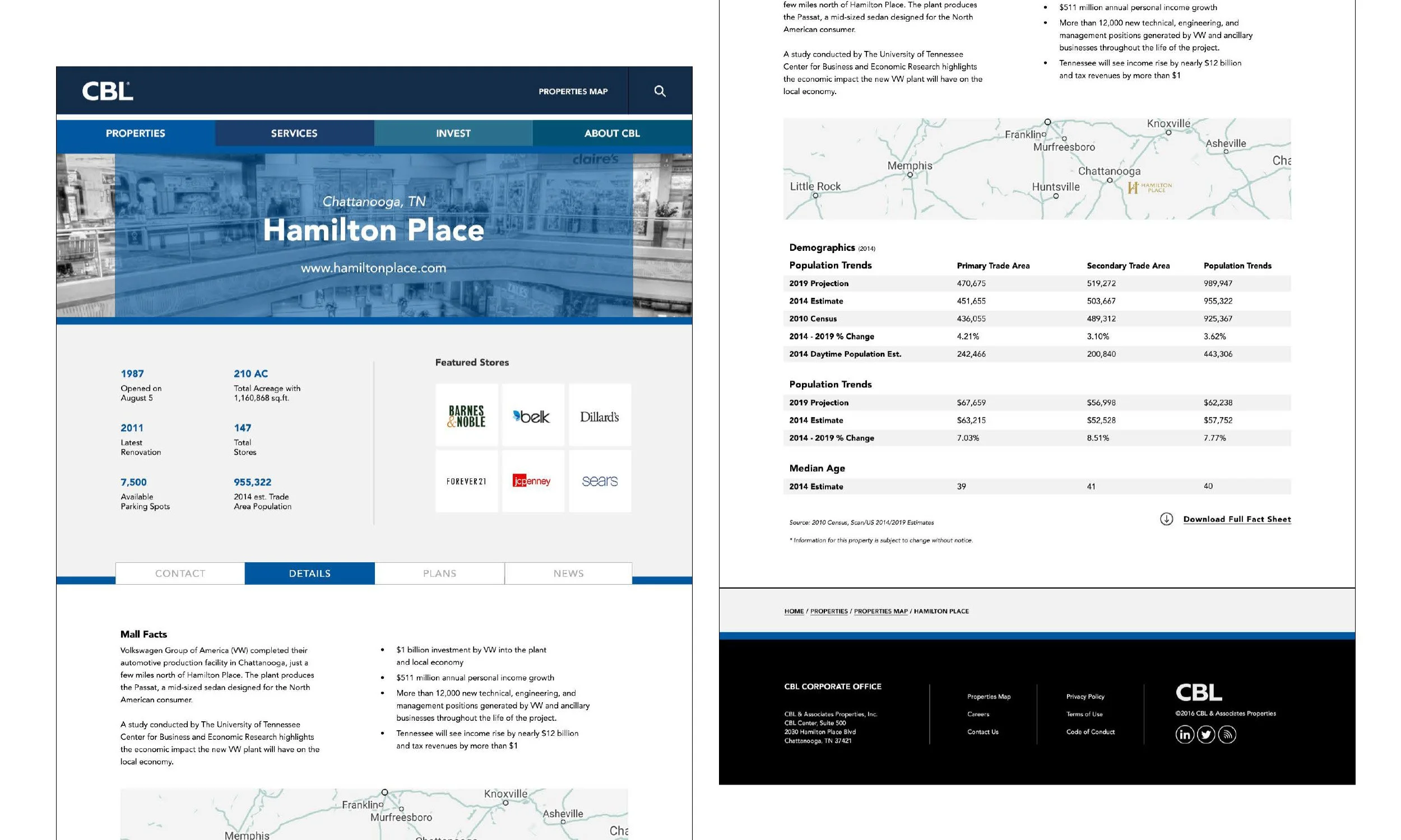Corporate Page Sample