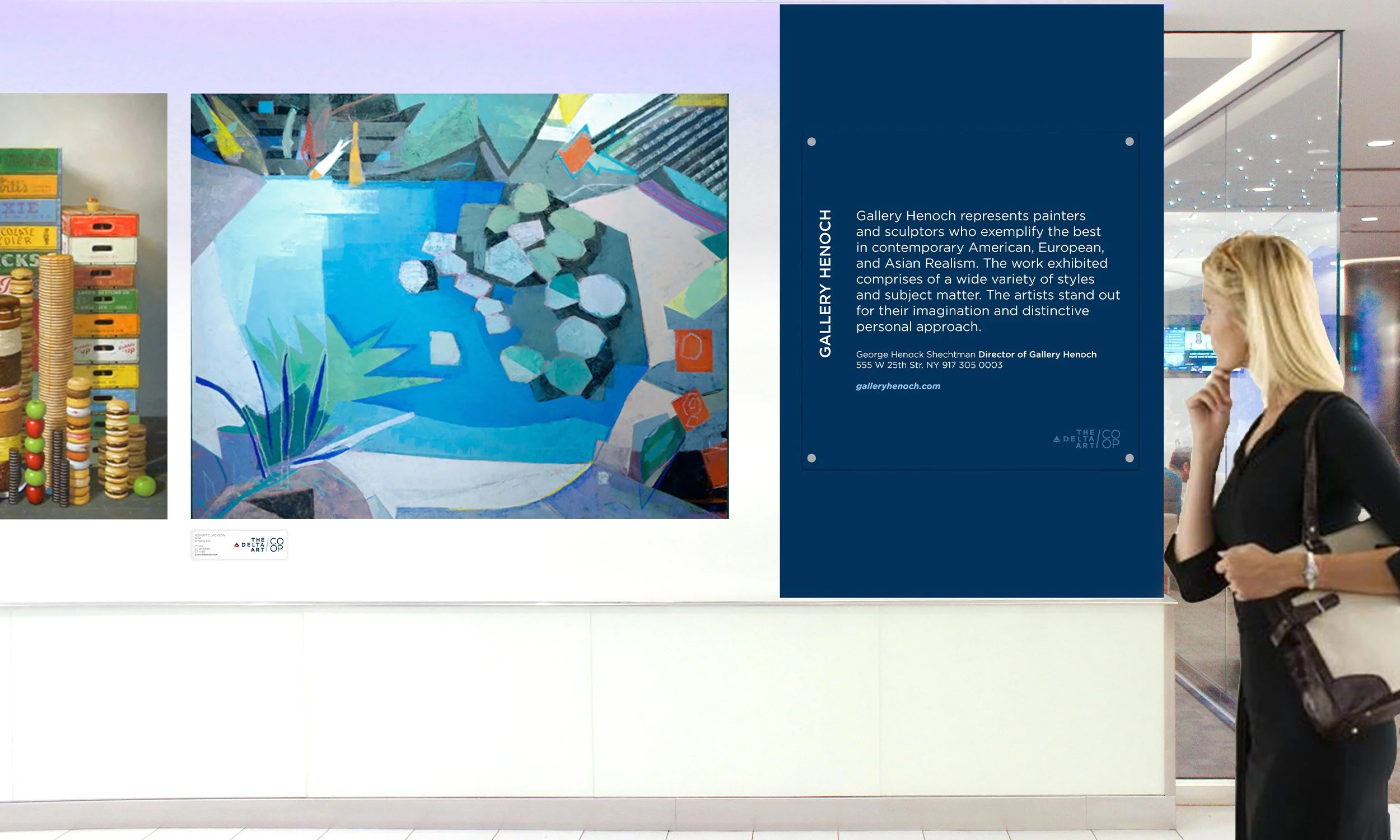 SkyClub Gallery Wall