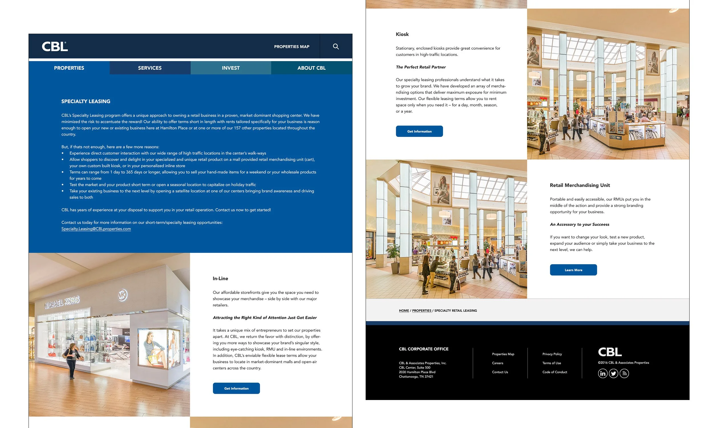 Corporate Page Sample