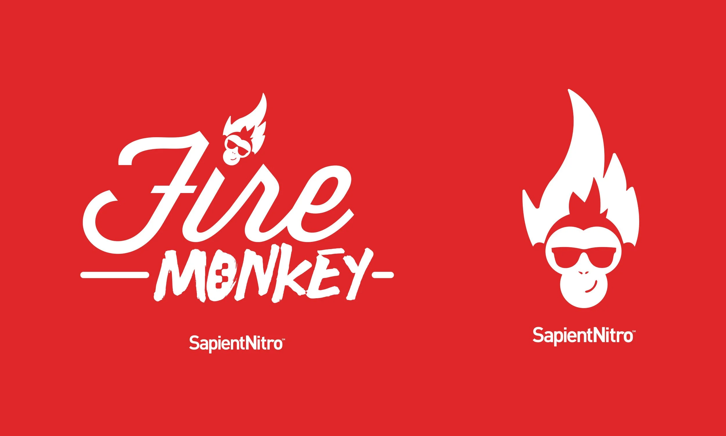 Summer Intern Fire Monkey Logos