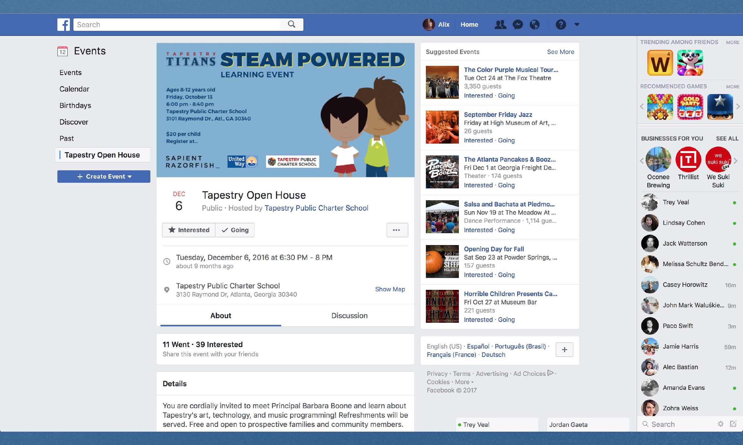 Facebook Post